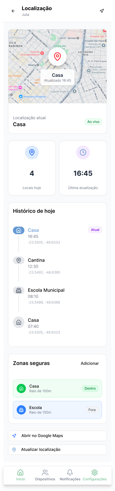 Localização e Mapas